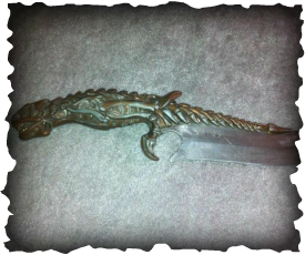 Wicca Dreamers personal Dragon Athame