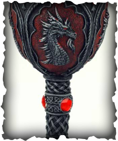 In Dragon Wicca the Chalice represents the Element Water 