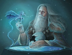 A witch and his Dragon manifestation